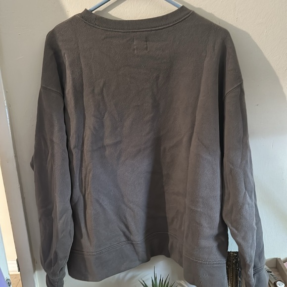 Mocha brown women’s crewneck - Picture 2 of 2